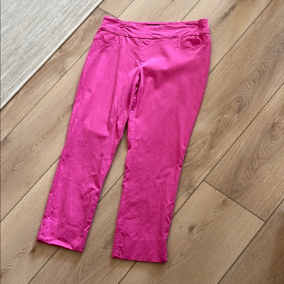 Renuar Pink Ankle Pants - Picture 1 of 4